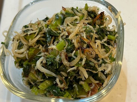 栄養満点◎ 大根の葉とじゃこのふりかけ